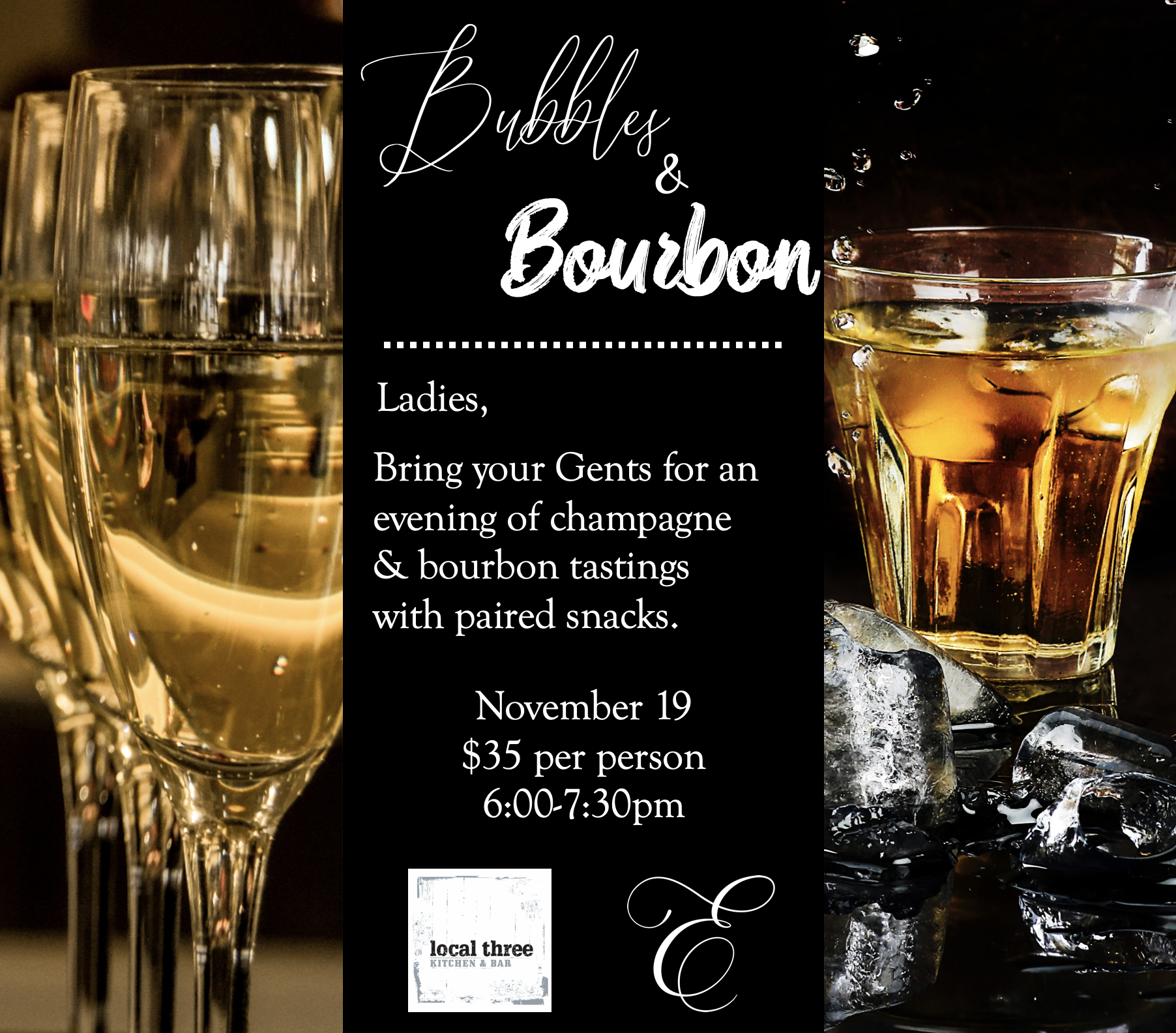 Bubbles & Bourbon